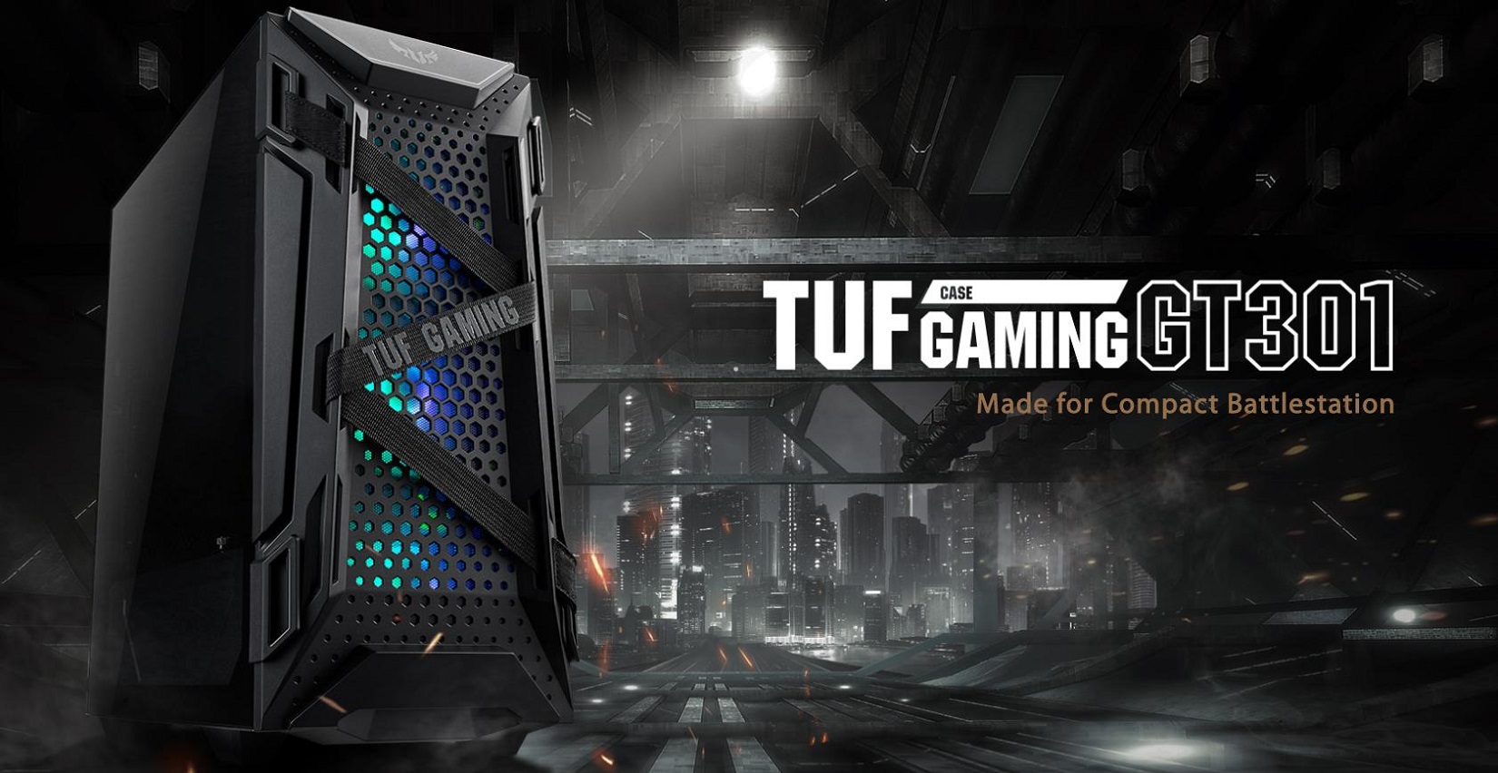 Case Asus TUF Gaming GT301 (Mid Tower/ Màu Đen/ Led ARGB) giới thiệu